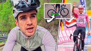 Is an ebike FASTER than Tadej Pogacar? *Giro d'Italia*