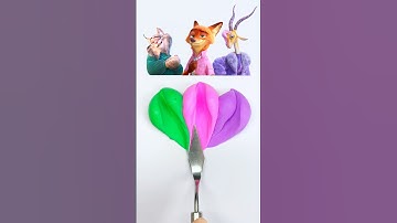 Zootopia 2 color mixing (Part 45) #zootopia2 #colormixing #zootopia