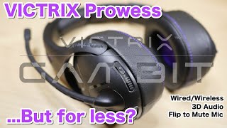 Wireless Surround Gaming Headset [Victrix Gambit]