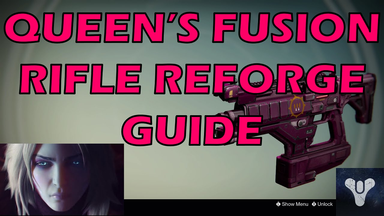 Queen's Fusion Rifle Reforge Guide Techeun Force Destiny Gameplay