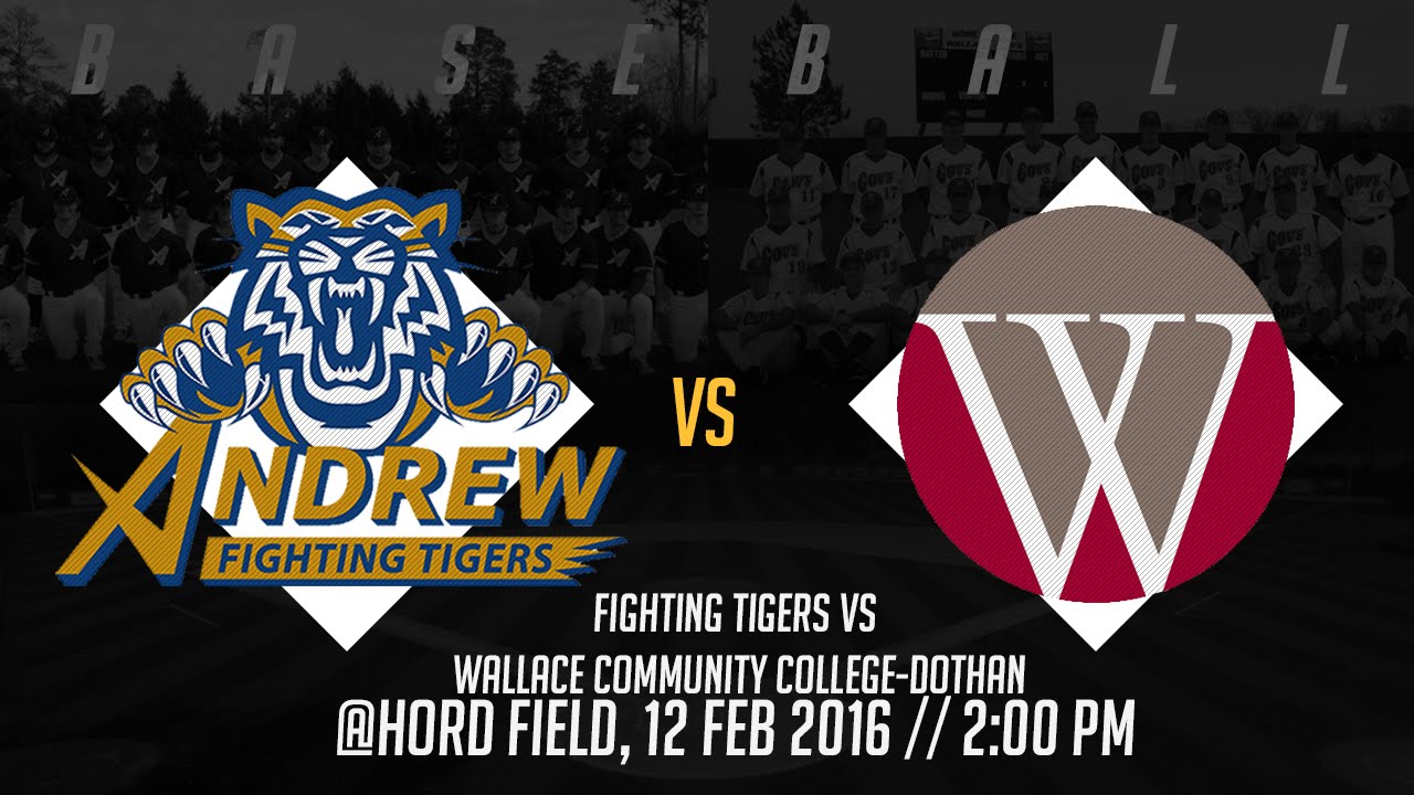 BASEBALL ANDREW COLLEGE VS WALLACE COMMUNITY COLLEGE DOTHAN 2 00 PM baseball-andrew-college-vs-wallace-community-college-dothan-2-00-pm