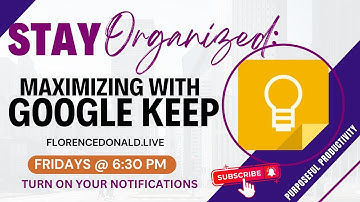 Set Up a Workflow Using Google Keep