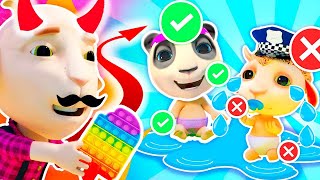 Keep Away from Strangers Kids! | Songs for Children | Cartoon for Kids | Dolly and Friends 3D