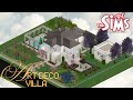 The Sims 1 | Art Deco Villa Speedbuild – Glamorous Luxury Mansion