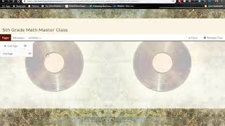 Class Page Basics