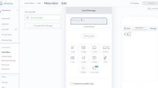 How to Create a Chatbot | How to Edit the Main Menu