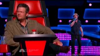 Evan Watson &quot;The Night They Drove Old Dixie Down&quot; The Voice USA Season 7 Episode 5