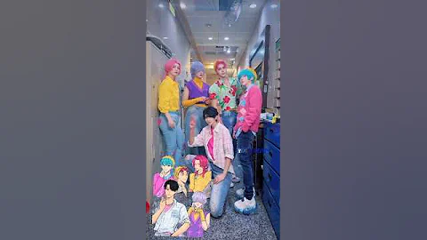 K-pop demon Hunter Girl's Vs Boys Cosplay 😍😍#kpopdemonhunters#jinu#joey#miraedit #shorts