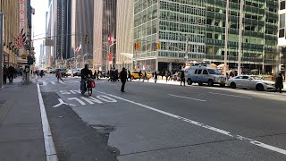 NYC Live Walk in Midtown Manhattan and Lunch with Mary Jane (March 5, 2020)