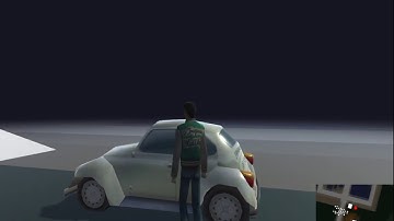 Mizzurna Falls - switch car / Matthew, car testdrive, mini map - Unity 3D reconstruction WIP