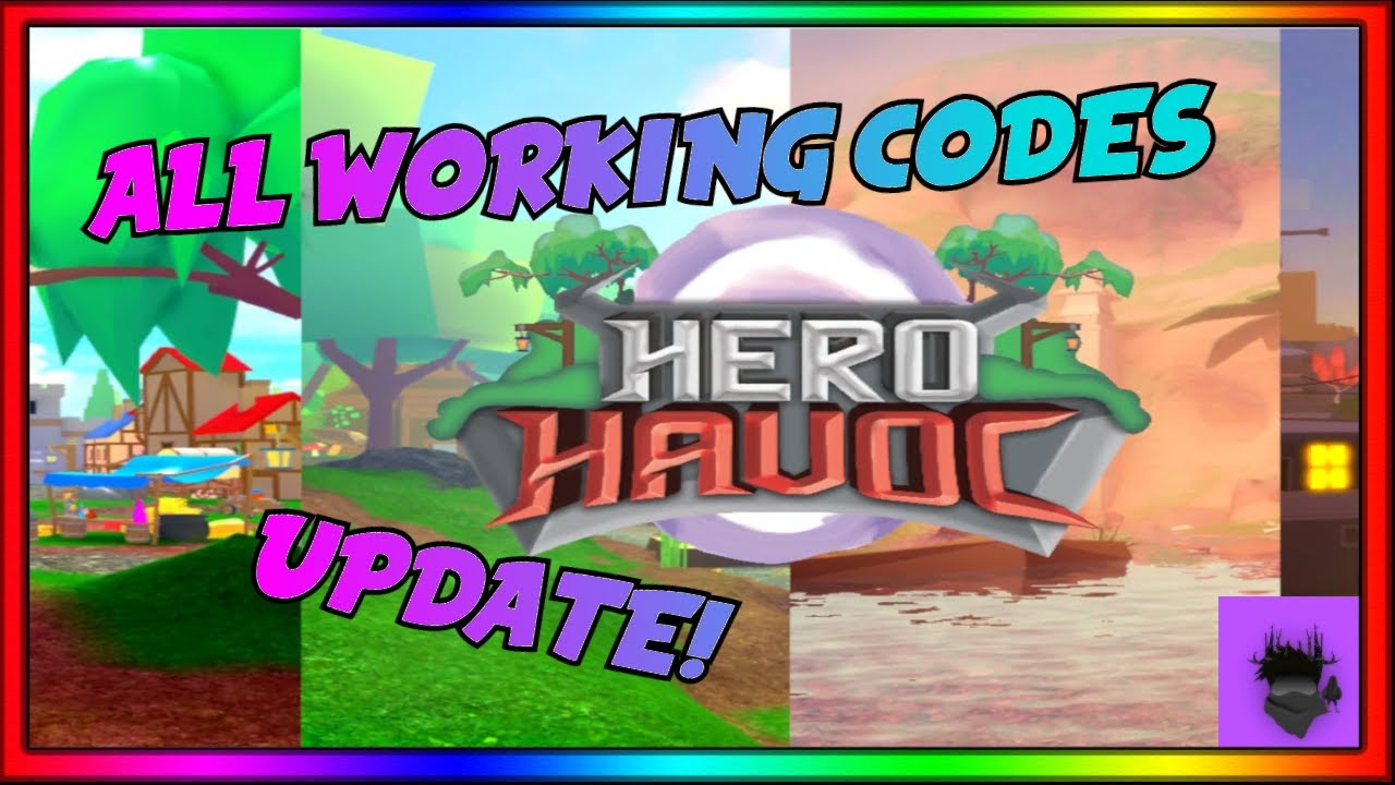  Hero Havoc Simulator ALL WORKING CODES 2020 ROBLOX YouTube