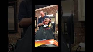 Barber cut off his ear prank