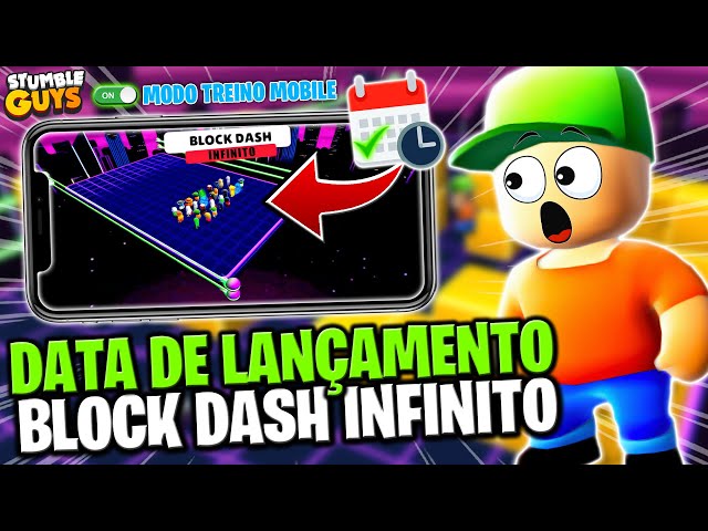 hack de stumble guys block dash infinito 2023