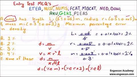 Physics 1st Year Chapter 1: DEMO 5 MCQ