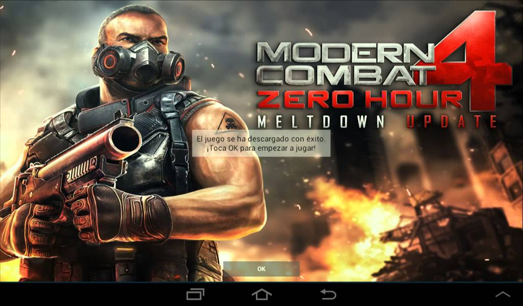 Modern Combat 4(v1.1.7c) Apk+Datos// (Parte2) YouTube