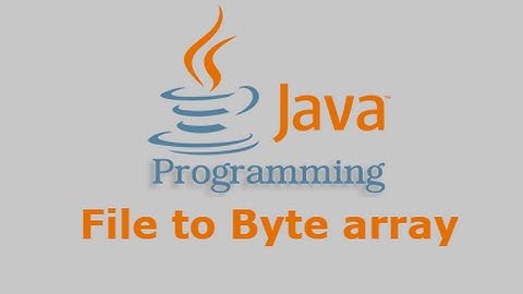 Java Tutorial - File to Byte array