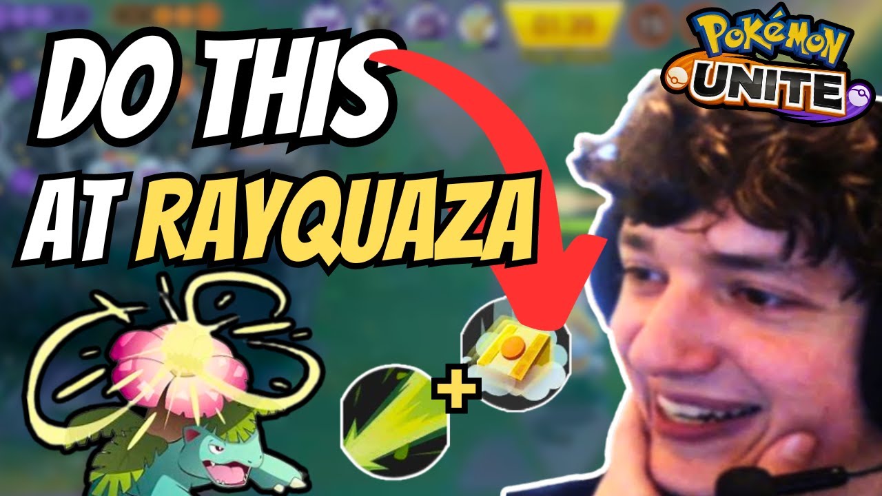 Play Jungle Venusaur like Lutano Pokemon Unite YouTube