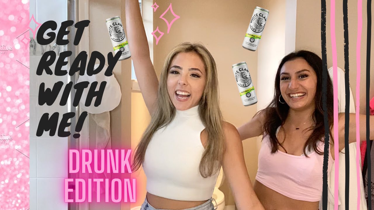 get DRUNK with me? | GRWM but with White Claws