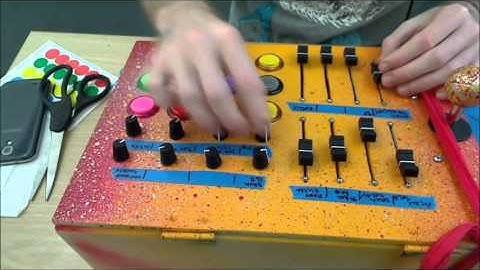 homemade midi controller demo