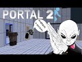 АЛФЁДОВ, Я ЗАСТРЯЛ! ОЙ, ЧТО ТЫ ДЕЛАЕШЬ? 4 ЧАСА ПОРТАЛОВ В PORTAL || PORTAL 2 КООП || НАРЕЗКА АЛФЁДОВ
