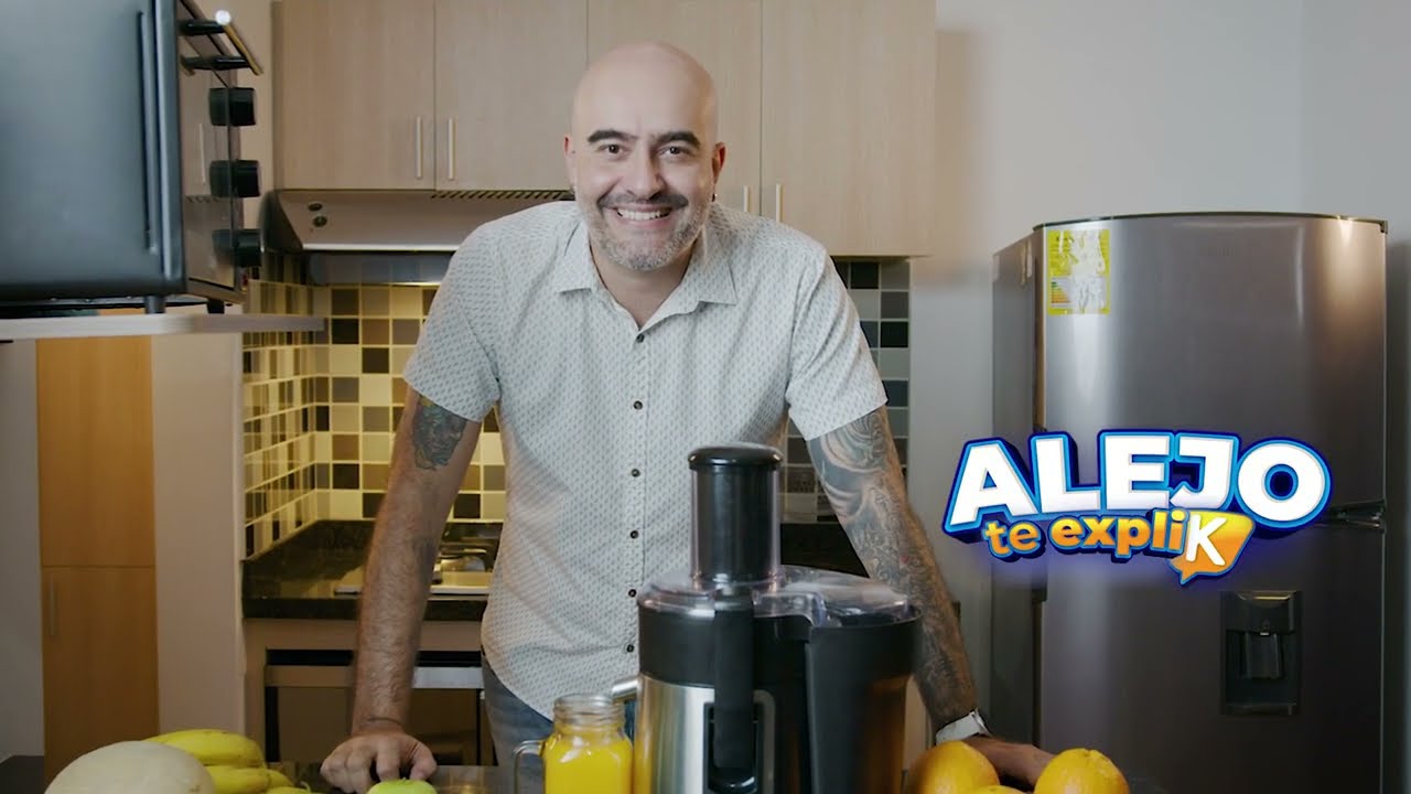 Cómo armar, desarmar y lavar tu extractor de jugos Kalley. - YouTube