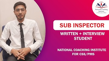 ~ FIA/Sub-Inspector/Assistant Sub-Inspector Interview Preparatory Session