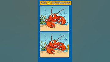 Can You Spot All 4 Differences in This Picture Game!