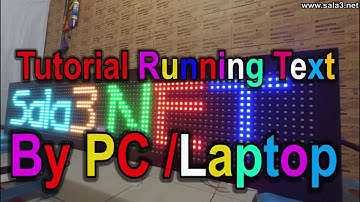 Tutorial Running Text Sala3.NET (Versi PC Windows)