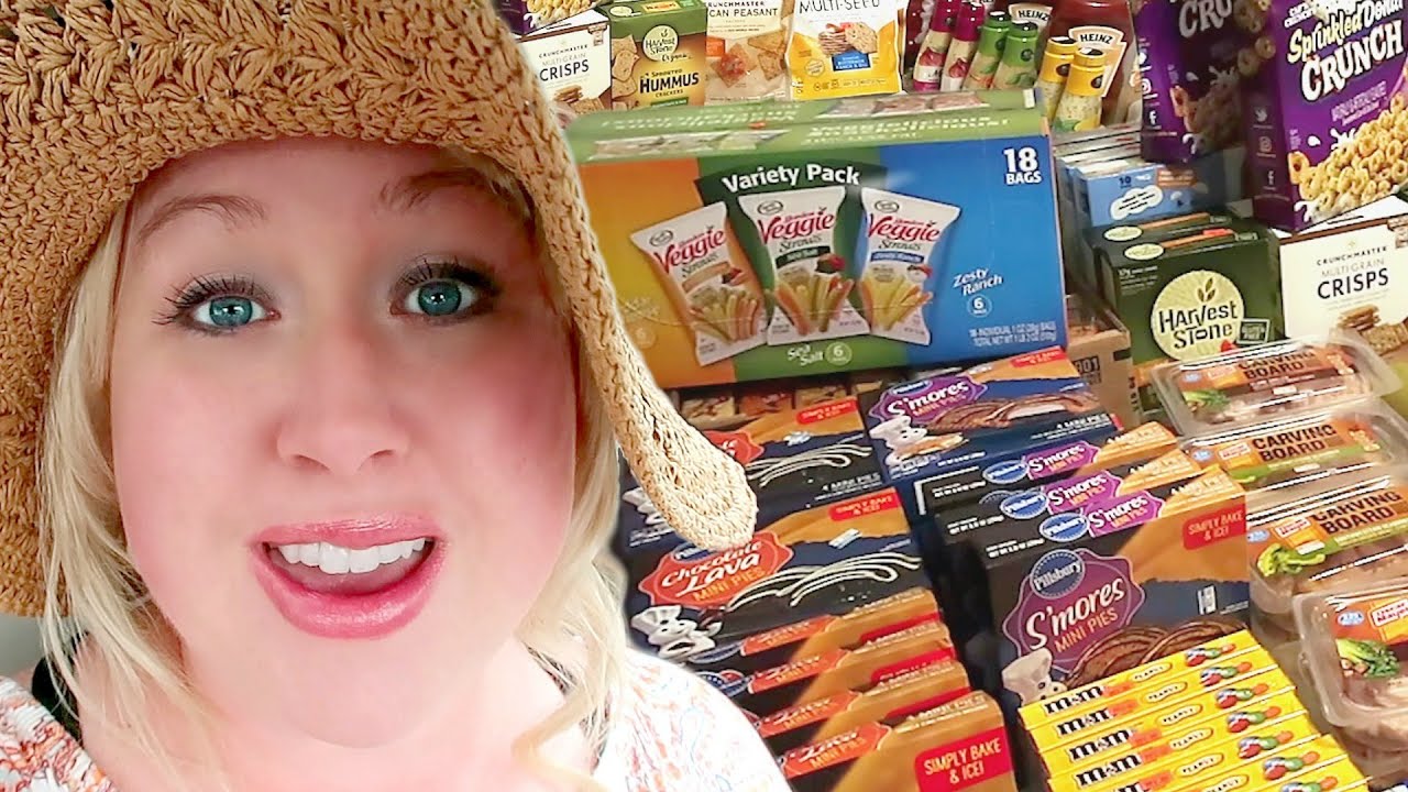 big family table UNBELIEVABLE DEALS on 😍LARGE FAMILY GROCERIES | Sharp Shopper Discount Grocery Haul