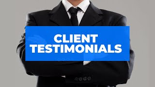Client Testimonials - Financial advisors on their social media journey.