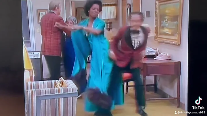 George doing the Jefferson slide to JPE Dj Slick Vic