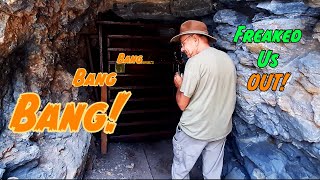 Spooky Mine that Freaked us out!  Beautiful Nevada Boondocking Campsite