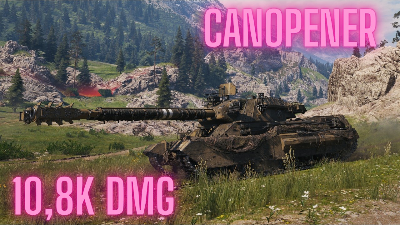 FV230 Canopener | 10,8K damage and 4 kills | World of Tanks