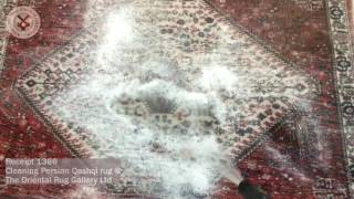 Cleaning Persian Qashqi Rug