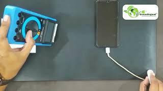 How to check EMF Fields around you using body volt meter Kit- Grounding Mat™