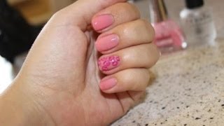 Simply nail art design /// ПРОСТОЙ БЫСТРЫЙ нежный летний МАНИКЮР |