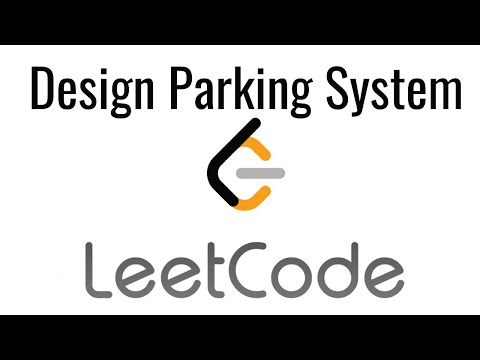 LeetCode Design Parking System in Python