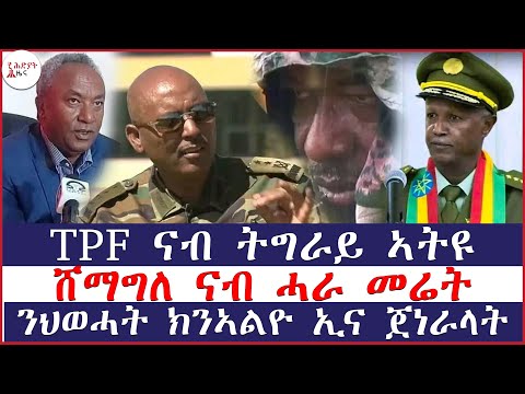 TPF ናብ ትግራይ ኣትዩ ሸማግለ ናብ ሓራ መሬት ንህወሓት ክንኣልዮ ኢና ጀነራላት Hidyat News