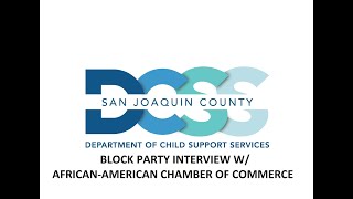 SJCDCSS Block Party Interview w/ African-American Chamber of Commerce