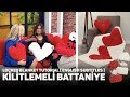 Alize Puffy Fine ile Kilitlemeli Battaniye - Locked Blanket Tutorial