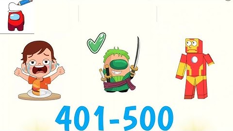 Drow Puzzle - Drow One Part Level 401 - 500