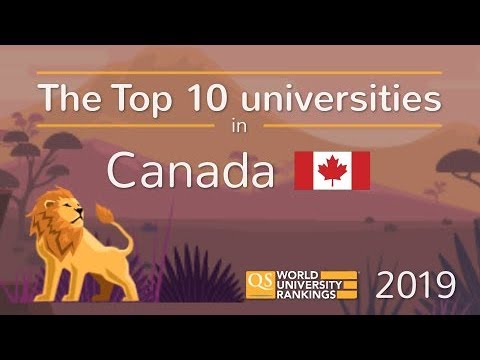 Meet Canada's Top 10 Universities 2019 YouTube