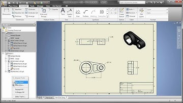 Part 5: AutoCAD Inventor LT Suite - Creating Multi-Sheet Drawings