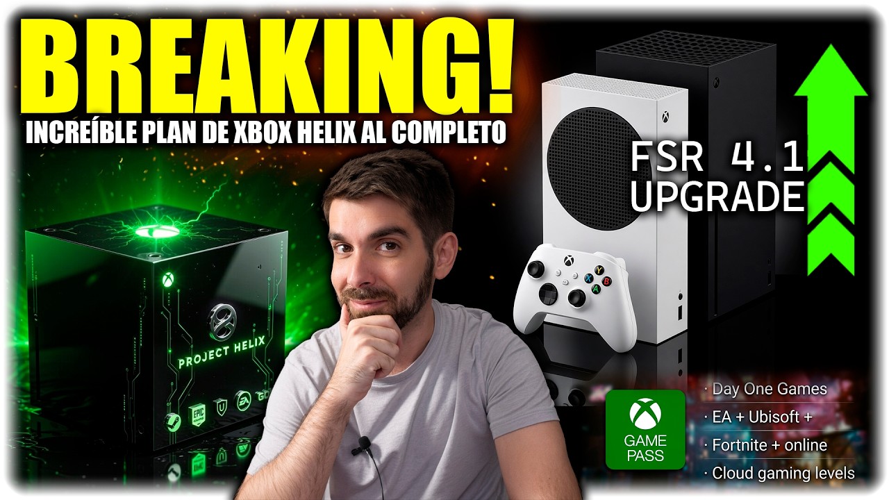 🎮 XBOX MEJORA SU POTENCIA y Game Pass | PRECIO de Helix y consola ...