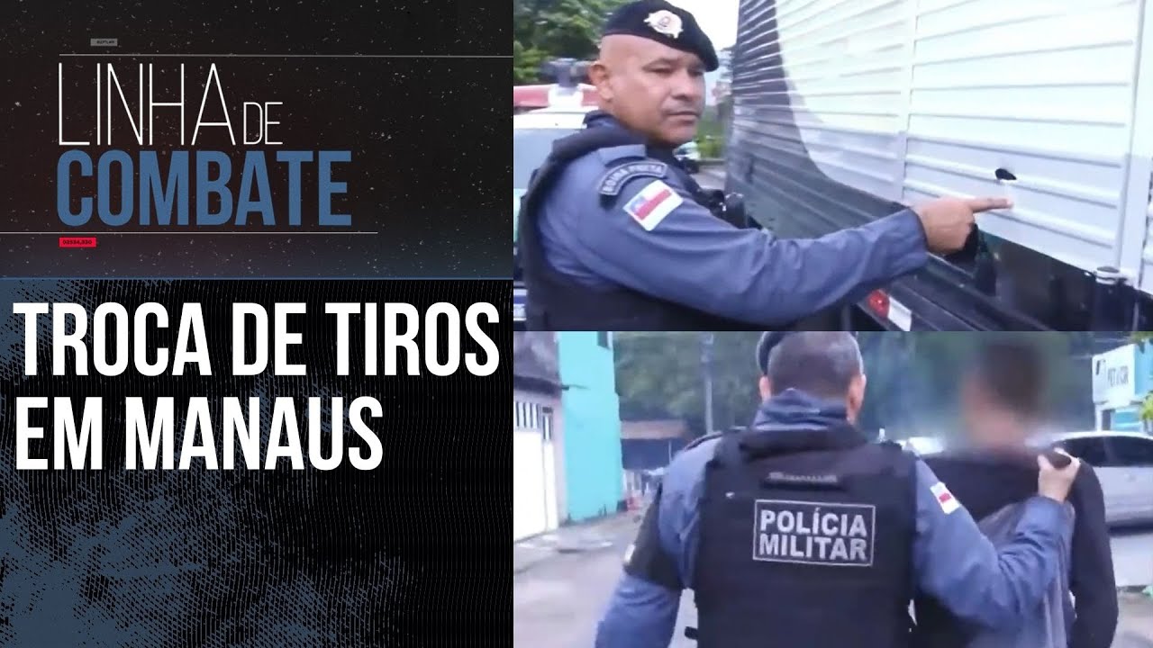 FORÇA TÁTICA FECHA O CERCO, TROCA TIROS E CAPTURA BANDIDOS EM MANAUS | LINHA DE COMBATE