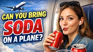 Can You Bring Soda On a Plane? 2026