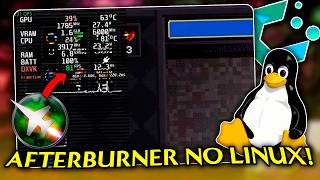 COMO Mostrar FPS e Temperatura em JOGOS no LINUX!