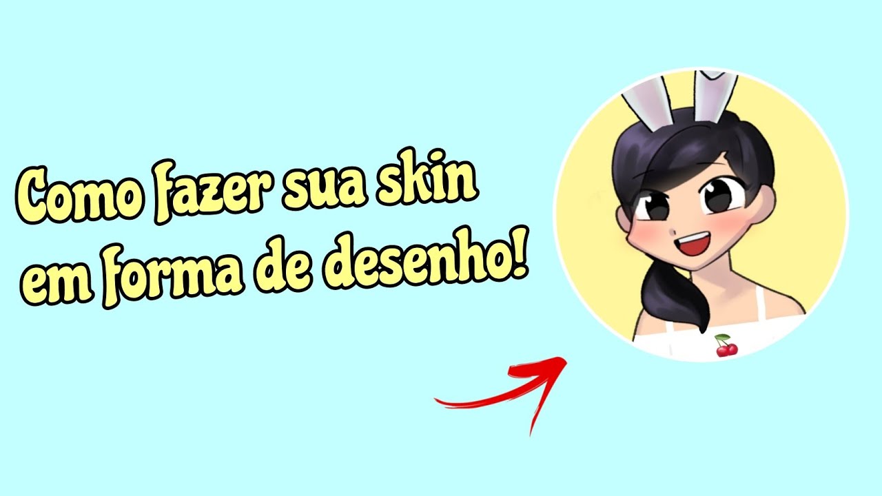 COMO FAZER A SUA SKIN DO ROBLOX EM FORMA DE DESENHO 🖌