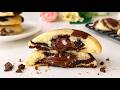 Chocolate centre Nutella Marble Cookies Recipe for Beginners ☺️