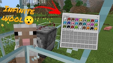 EASY AUTOMATIC WOOL FARM! MINECRAFT 1.16 (Bedrock/xbox/ps4/switch/windows10)